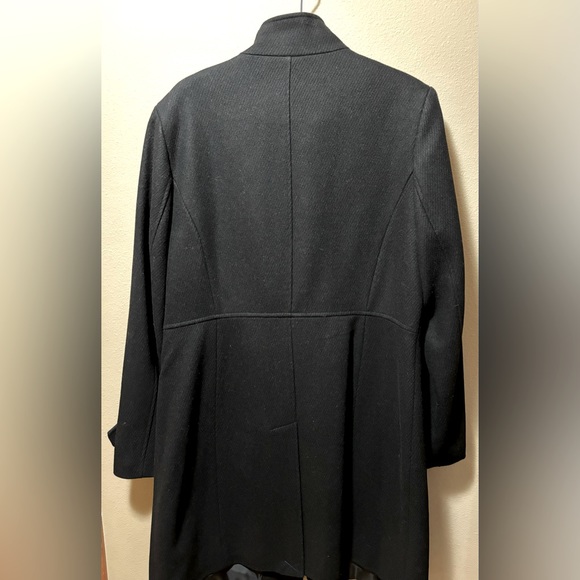 Lauren Ralph Lauren Wool Blend Coat, Size 12, Black, New Condition! - Picture 7 of 8